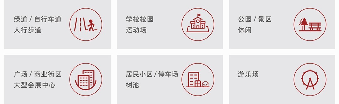 礫石聚合物路面_應(yīng)用場景