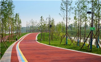 彩色瀝青混凝土路面_案例推薦_瀝青改色pc4